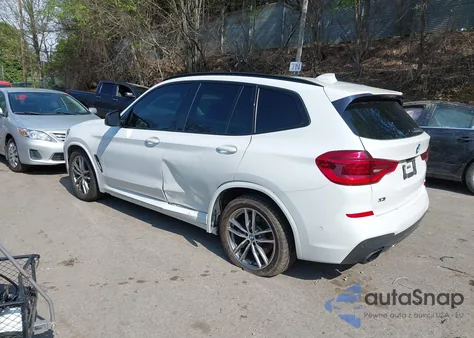 2018 BMW X3 M40I z USA, uszkodzony, nr VIN 5UXTS3C57J0Z02242